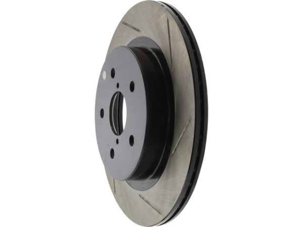 StopTech Power-Slot Slotted Rotor with EyeSight Rear Left - 05-21 WRX - Image 2