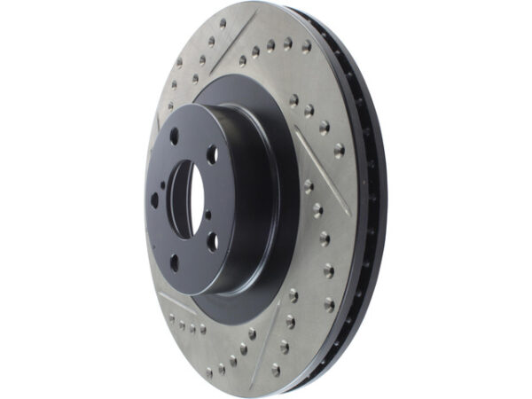 StopTech Drilled & Slotted Rotor Front Right - 02-08 WRX / 04-08 FXT - Image 2
