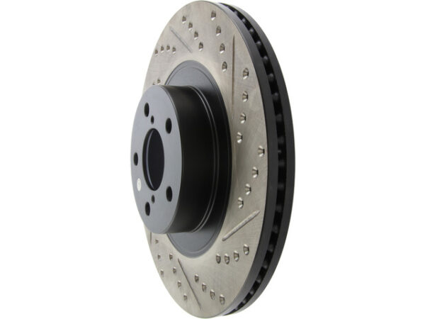 StopTech Drilled & Slotted Rotor Front Left - 09-14 WRX / 09-13 FXT / 05-09 OBXT - Image 2