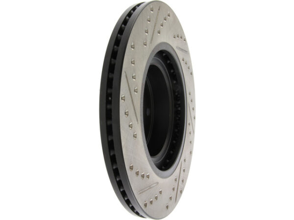 StopTech Drilled & Slotted Rotor Front Left - 09-14 WRX / 09-13 FXT / 05-09 OBXT - Image 3