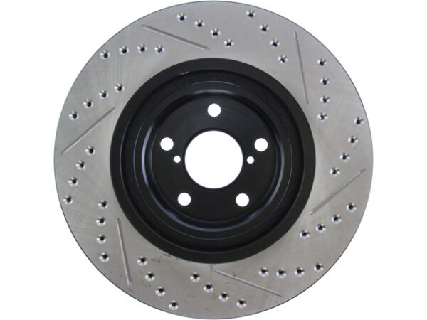 StopTech Drilled & Slotted Rotor Front Right - 09-14 WRX / 09-13 FXT / 05-09 OBXT - Image 4