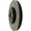 StopTech Drilled & Slotted Rotor Front Left - 05-17 STI - Image 2