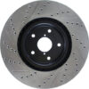 StopTech Drilled & Slotted Rotor Front Left - 05-17 STI - Image 4