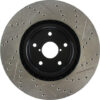 StopTech Drilled & Slotted Rotor Front Right - 05-17 STI - Image 3
