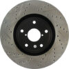 StopTech Drilled & Slotted Rotor Front Right - 05-17 STI