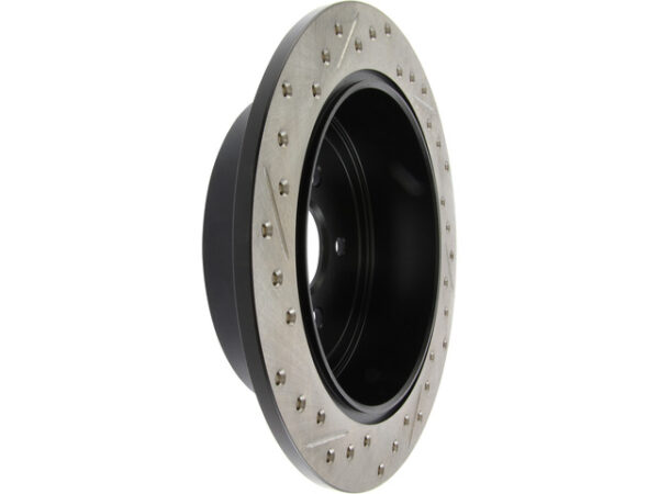 StopTech Drilled & Slotted Rotor Rear Left - 08-14 WRX / 09-13 FXT / 13-16 FRS/BRZ - Image 3