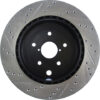 StopTech Drilled & Slotted Rotor Rear Left - 08-17 STI - Image 4