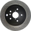 StopTech Drilled & Slotted Rotor Rear Left - 08-17 STI
