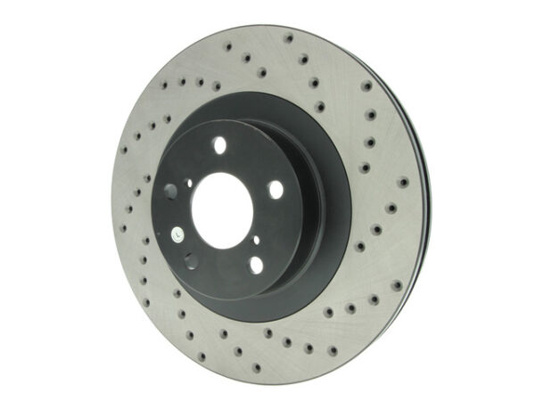 StopTech Drilled Rotor Front Left - 02-08 WRX / 04-08 FXT - Image 2
