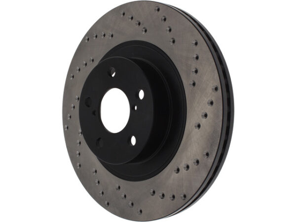 StopTech Drilled Rotor Front Left - 09-14 WRX / 09-13 FXT / 05-09 OBXT - Image 2