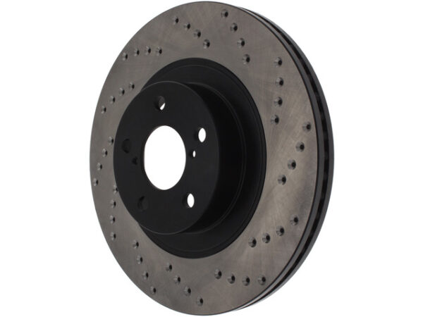 StopTech Drilled Rotor Front Right - 09-14 WRX / 09-13 FXT / 05-09 OBXT - Image 2