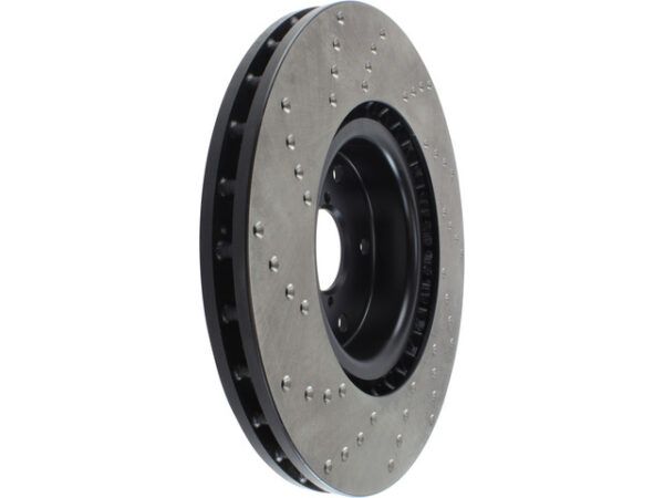 StopTech Drilled Rotor Front Left - 05-17 STI - Image 3