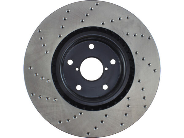StopTech Drilled Rotor Front Left - 05-17 STI - Image 4
