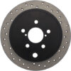 StopTech Drilled Rotor Rear Left - 08-14 WRX / 09-13 FXT / 13-16 FRS/BRZ