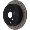 StopTech Drilled Rotor Rear Right - 08-14 WRX / 09-13 FXT / 13-16 FRS/BRZ - Image 2