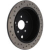 StopTech Drilled Rotor Rear Right - 08-14 WRX / 09-13 FXT / 13-16 FRS/BRZ - Image 3