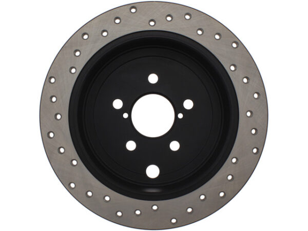 StopTech Drilled Rotor Rear Right - 08-14 WRX / 09-13 FXT / 13-16 FRS/BRZ - Image 4