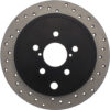 StopTech Drilled Rotor Rear Right - 08-14 WRX / 09-13 FXT / 13-16 FRS/BRZ