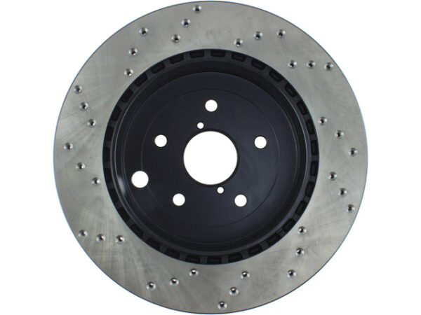 StopTech Drilled Rotor Rear Left - 08-17 STI - Image 4