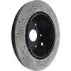 StopTech Drilled Rotor Rear Right - 08-17 STI - Image 3