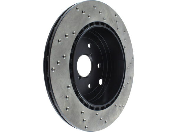 StopTech Drilled Rotor Rear Right - 08-17 STI - Image 3
