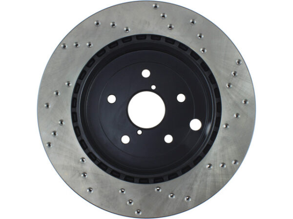 StopTech Drilled Rotor Rear Right - 08-17 STI - Image 4