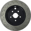 Centric Premium OE Style Cross-Drilled Rotor Single Rear - 18-21 STI - Image 4