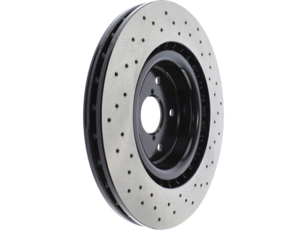 Centric Premium OE Style Cross-Drilled Rotor Single Front - 18-21 STI - Image 3