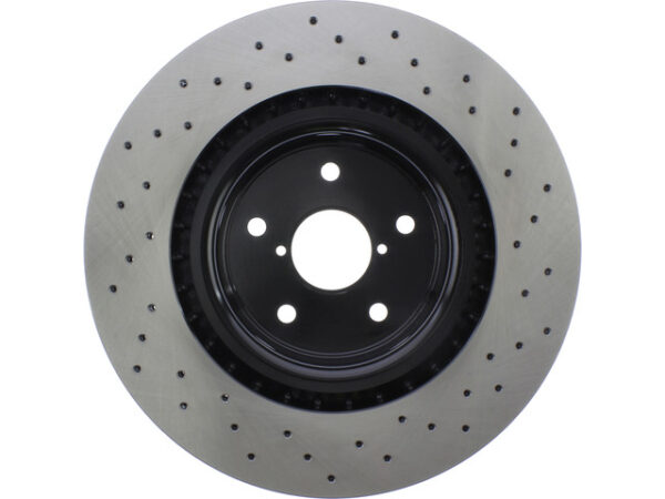 Centric Premium OE Style Cross-Drilled Rotor Single Front - 18-21 STI - Image 4