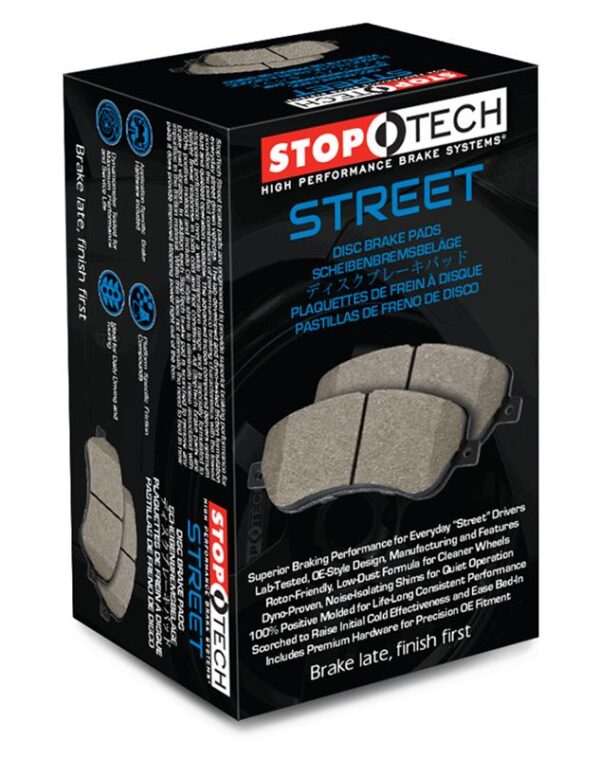 StopTech Street Brake Pad Set Rear - 18-21 STI