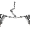 Invidia Q300 Quad Tip (Titanium Burnt Tips) Cat Back Exhaust - 2015-2021 WRX / STI - Image 3